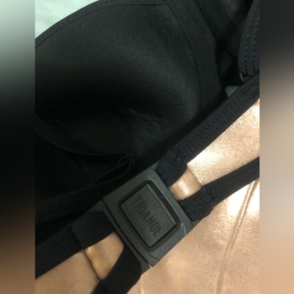 ❌SOLD‼️ TRIANGL Metallic Bikini Size M/L - Picture 6 of 8